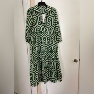 ZARA Tiered Dress NWT
